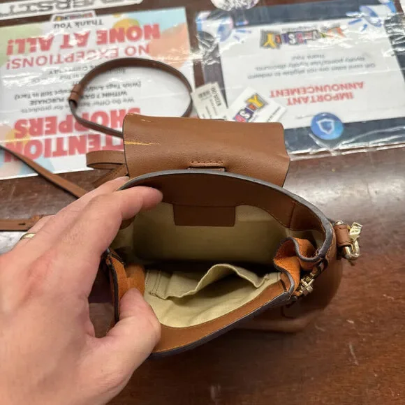 Chloe Leather Mini Bag brown - Picture 3 of 4